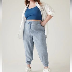 NWT Athleta Linen Jogger Size‎ 24